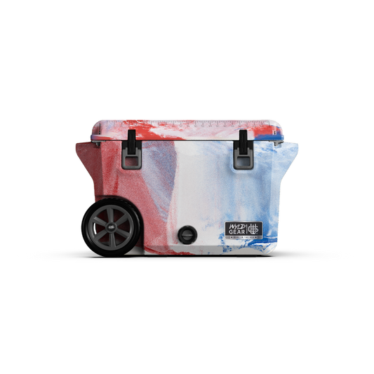 50QT FREEDOM SERIES COOLER - Red, White & Blue