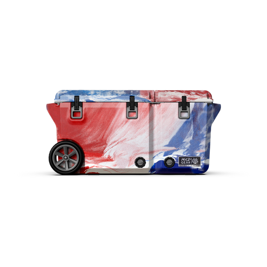 90qt Freedom Series Cooler - Red, White & Blue