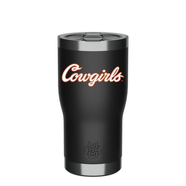 Cowgirls Script Color - 20oz Tumbler