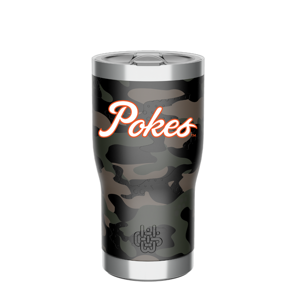 Pokes Script Color - 20oz Tumbler