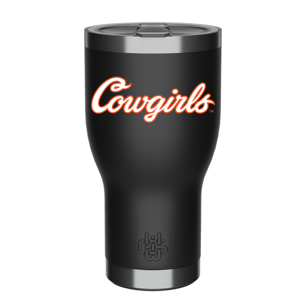 Cowgirls Script Color - 30oz Tumbler