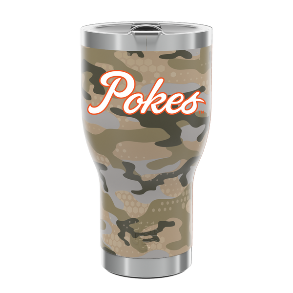 Pokes Script Color - 30oz Tumbler