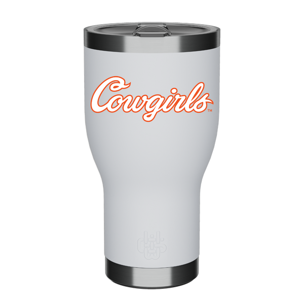 Cowgirls Script Color - 30oz Tumbler