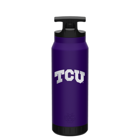 TCU - Stainless Steel 34oz MAG Bottle