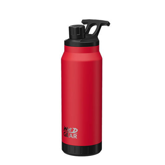 Stainless Steel 34oz MAG Bottle - Red, White & Blue