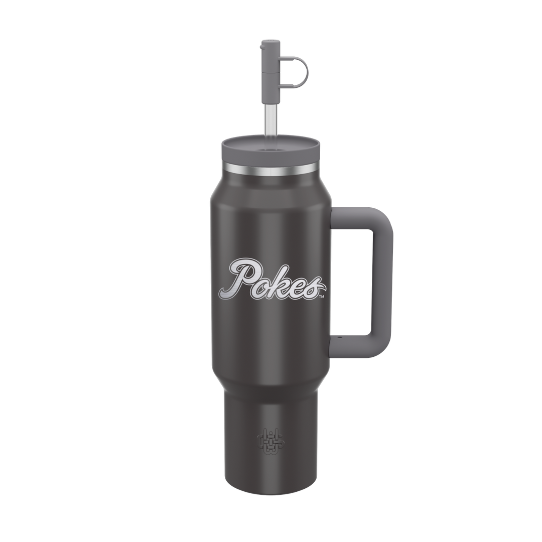 Pokes Script - 40oz Wyld Syde Travel Tumbler