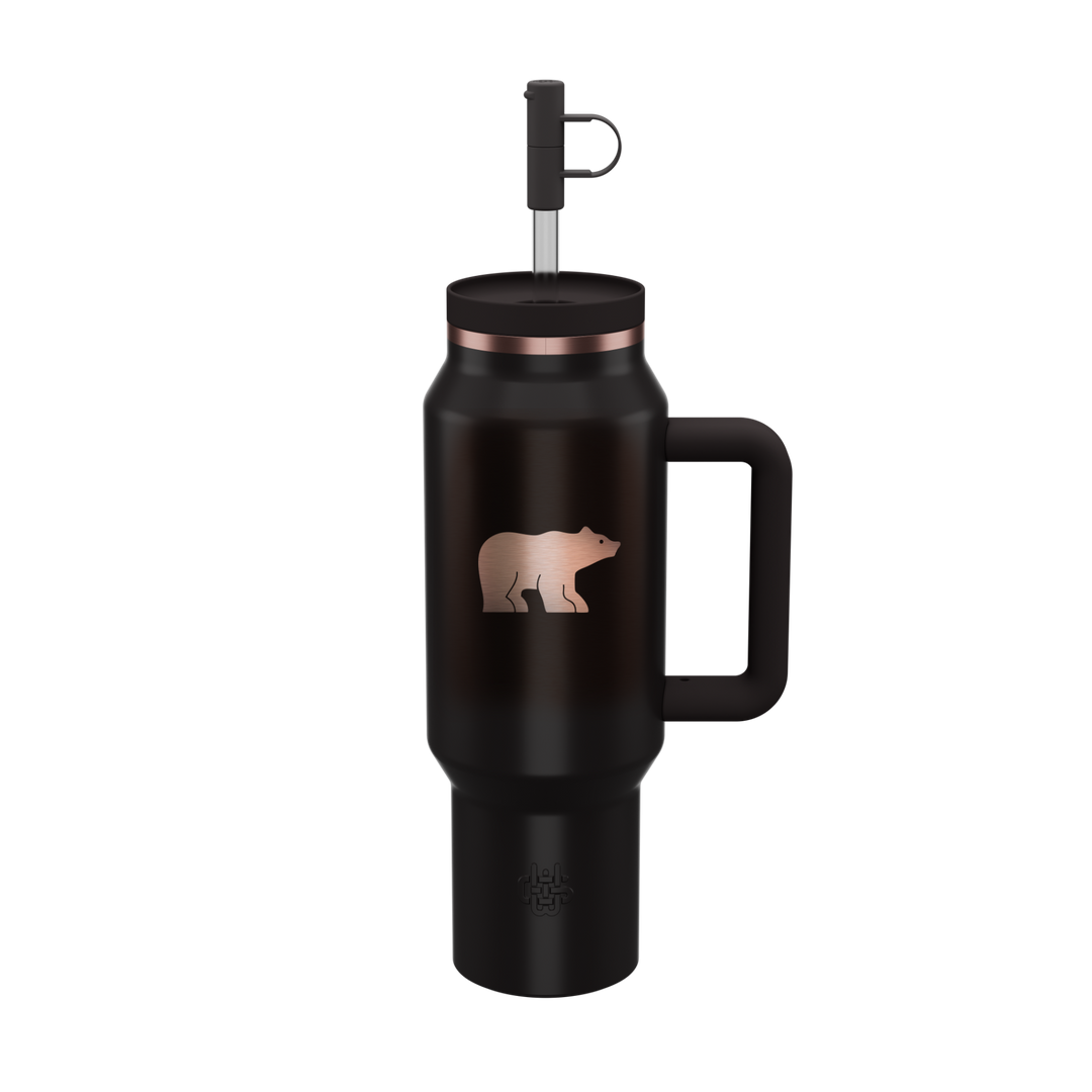 Nicklaus Gold Bear - 40oz Wyld Syde Travel Tumbler
