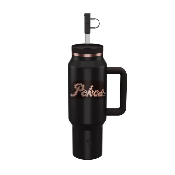 Pokes Script - 40oz Wyld Syde Travel Tumbler