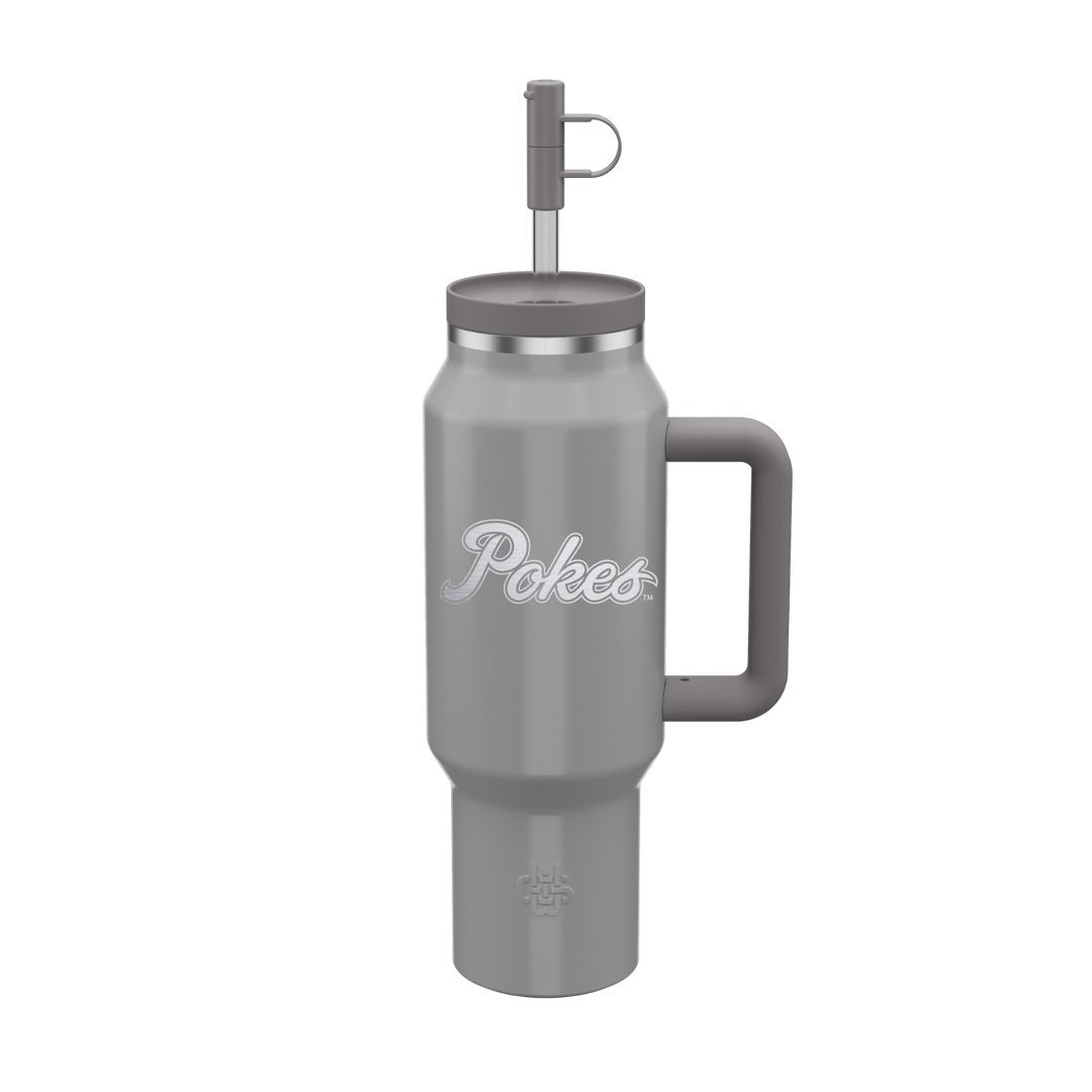 Pokes Script - 40oz Wyld Syde Travel Tumbler