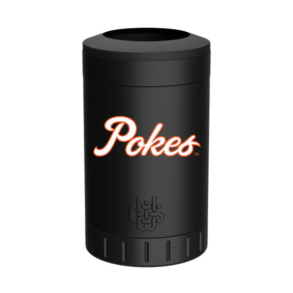 Pokes Script Color - 12oz Multi Can Cooler