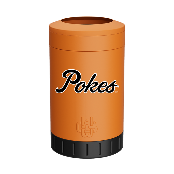 Pokes Script Color - 12oz Multi Can Cooler