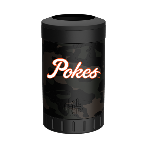 Pokes Script Color - 12oz Multi Can Cooler