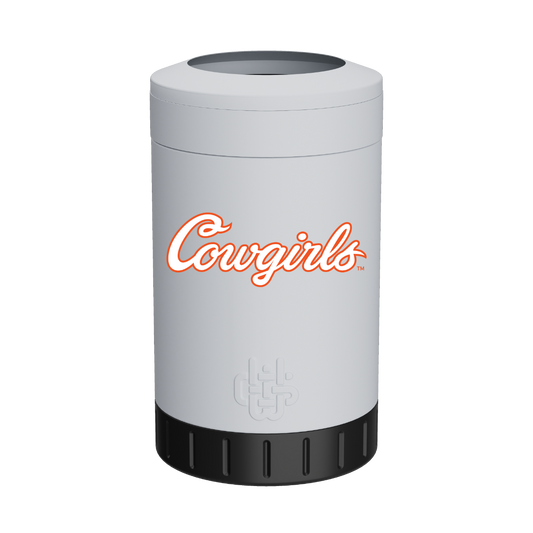 Cowgirls Script Color - 12oz Multi Can Cooler