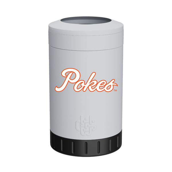Pokes Script Color - 12oz Multi Can Cooler
