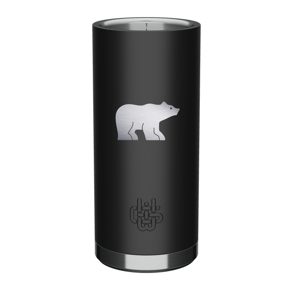 Nicklaus Gold Bear - 12oz Slim Can Cooler